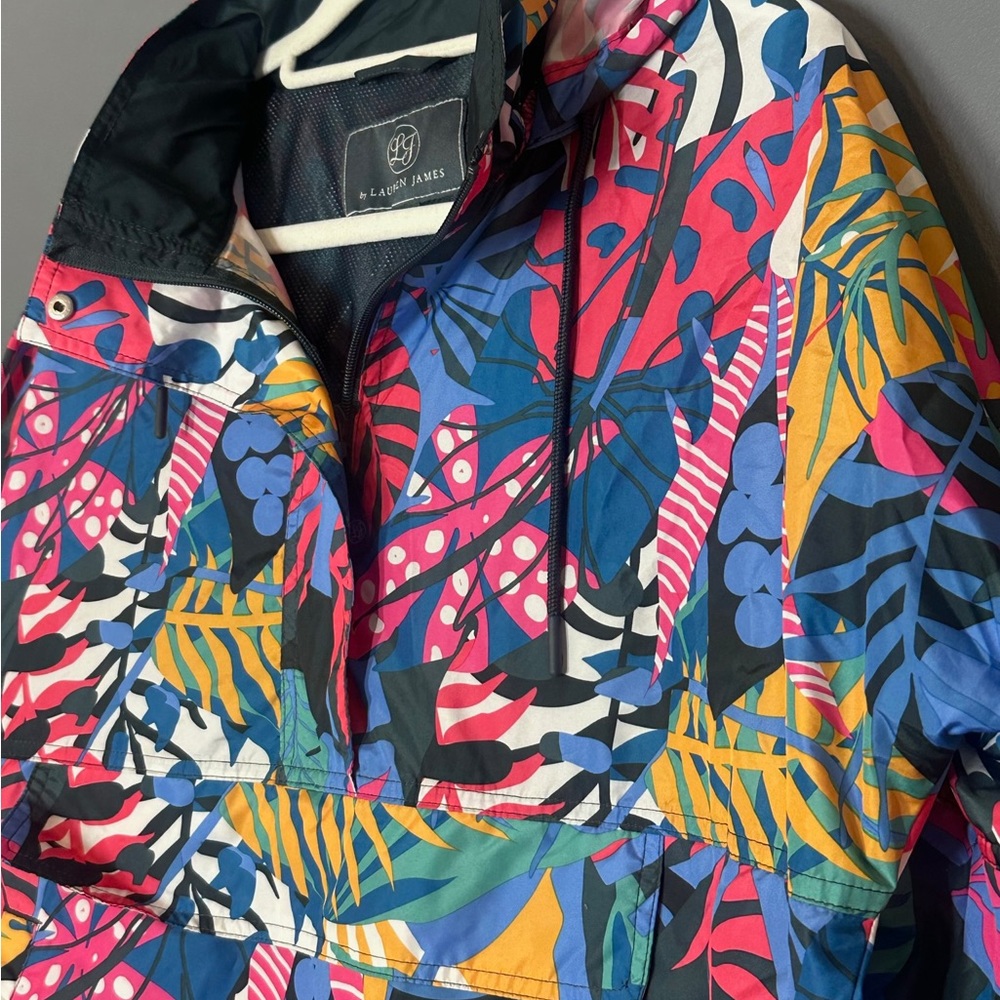 Lauren James Colorful Patterned Pullover Jacket W… - image 2